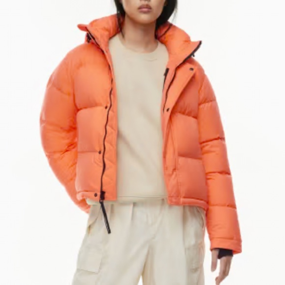 TNA Super Puff Matte Neon Jacket Shorty